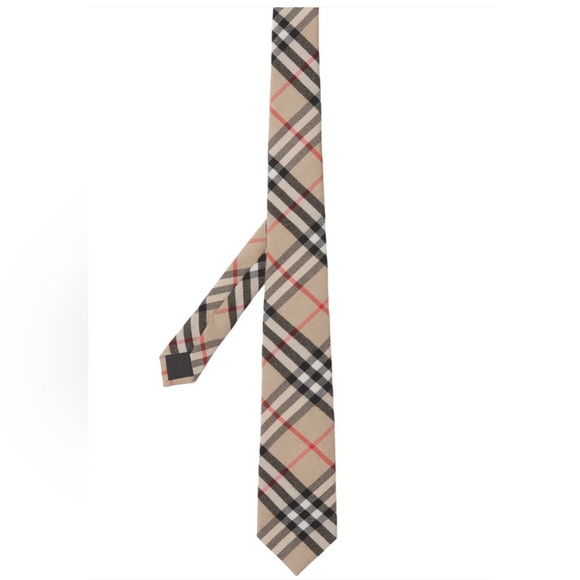 BURBERRY || NWOT - 100% Silk Authentic Plaid Tie - Picture 1 of 7